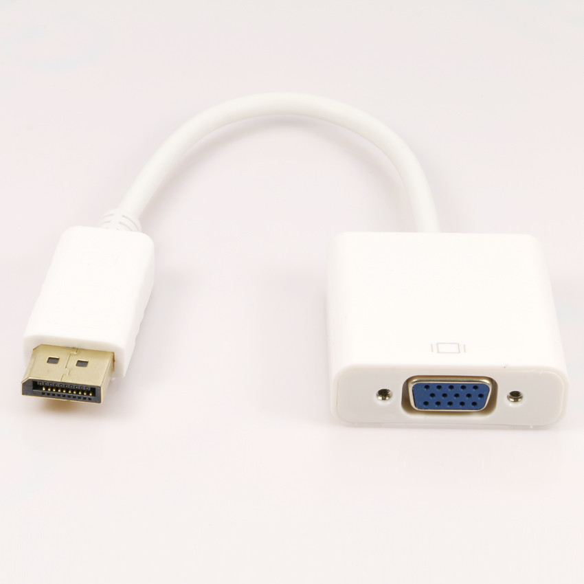 1Pcs Display Port DP Male to VGA Female Converter 1080P Adapter Display Port