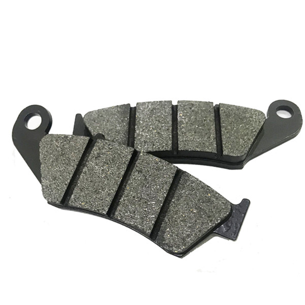 Less Metallic Oem Brake Pads , Black Motorcycle Racing Brake Pads CRM 250 Non Asbestos