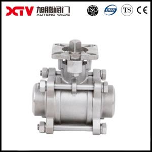 China ISO5211 Mounting Pad Quick 3PC Ball Valve Stainless Steel for Industrial Applications wholesale