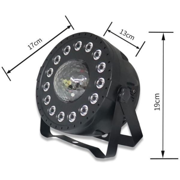 2019 New Gobo Led Par Light With RF Remote Control TSA166 USD18.95~21.95