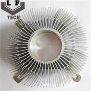 China OEM / ODM Aluminum Heat Sinks Anodizing Surface Treatment For LED Light on sale