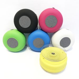 Waterproof Shower Speaker Plastic Wireless Speaker With Suction Cup