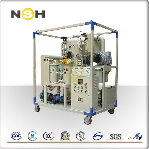 Quality Vacuum Mobile Transformer Oil Purifier Plant / Insulating Oil Portable Oil Purifier for sale