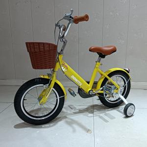 China Yellow Color 16in Cool Kids Bicycle With Training Wheels PP Pedal on sale