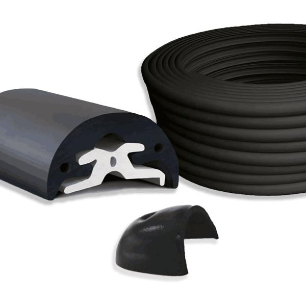 Custom Nonstandard D Type Marine Dock Fenders Rubber Dock Bumpers Damper IATF Certified