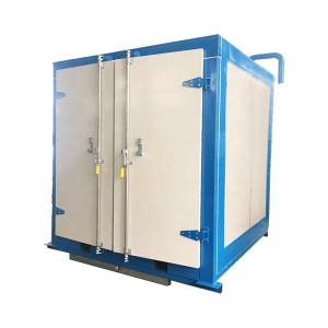 China Overhead Conveyor Powder Coating Oven Industrial Drying Oven For Metal Plate wholesale