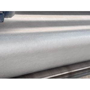 White Nonwoven Polyester Geotextile PET Filament For Ground Engineering