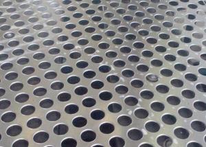 China Wear Resisting Round Hole Punched Metal Sheet For Soundproof Walls wholesale