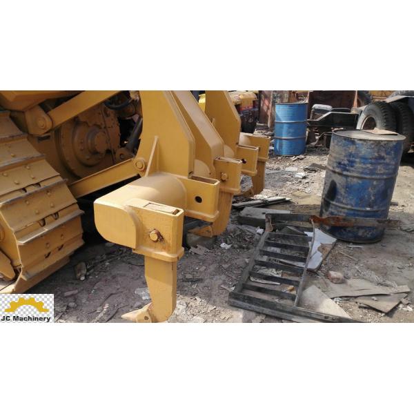 Enclosed cabin Second hand bulldozer Cat D5H with 3-shank ripper
