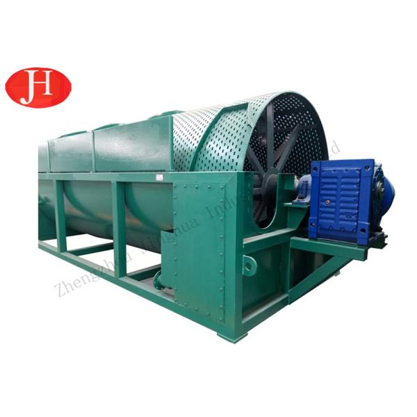 Quality Sand Removing Canna Starch Processing Line Rotary Washer Machine for sale