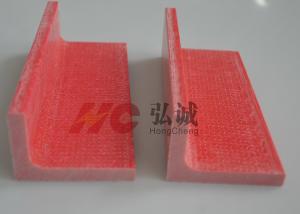China Red L Angle Fiberglass Structural Beams With IEC Testing Center Certified wholesale