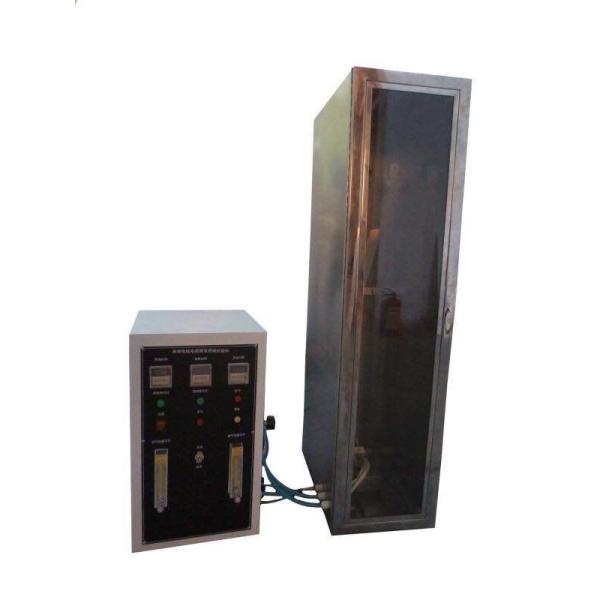 IEC 60332-1 Rubber Single Cable Vertical Burning Material Testing Machine