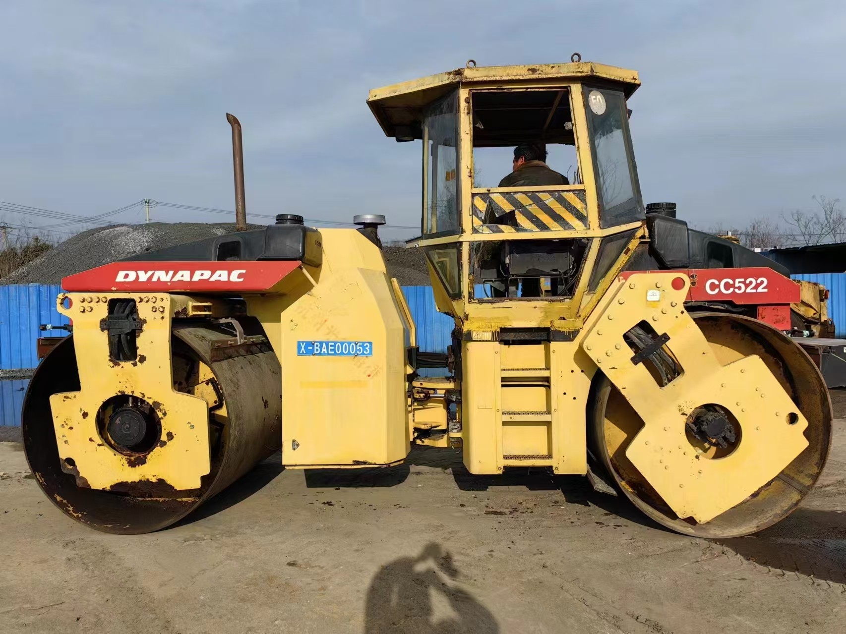China Second Hand Low Working Hours Dynapac Cc522 Road Roller For Construction Machinery wholesale
