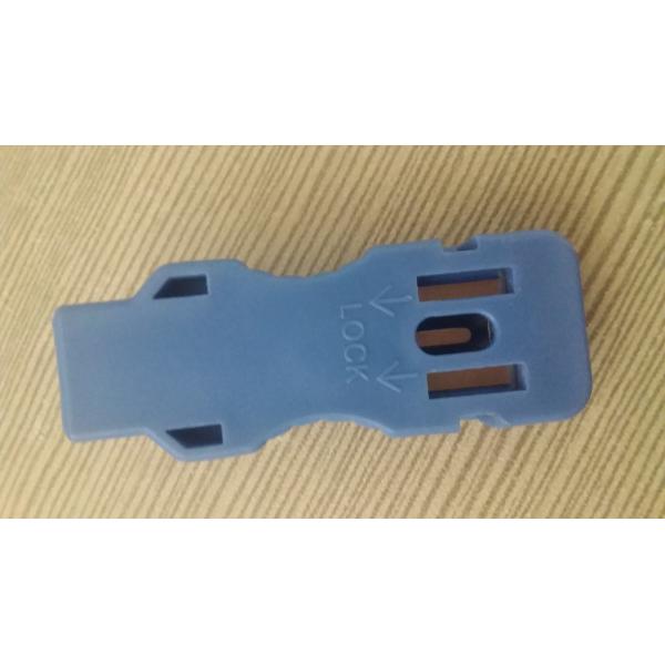 Medical Reusable Resting Tab ECG Electrode Clips For 3.0 / 4.0 ECG EKG Leadwires