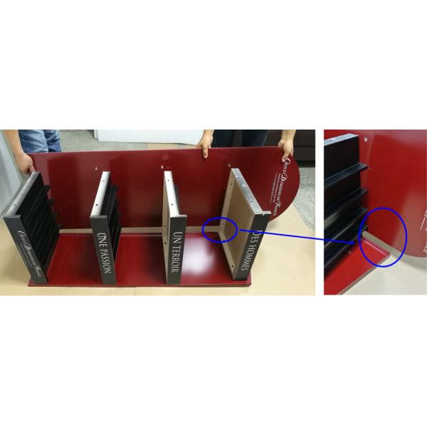 4 Shelves MDF Merchandising Shelf Heavy Duty Holding Capability