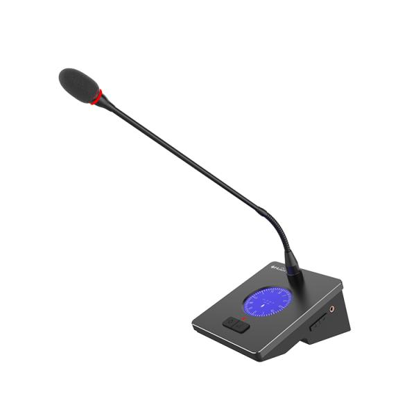 Classic Style Conferencing Digital Conference Table Meeting Microphone Discussion System Chairman Delegate Unit
