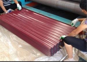 China Industrial Buildings 26 Gauge Corrugated Metal Roofing Thin Corrugated Metal Sheets wholesale