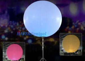 China Advertising Inflatable RGB LED Light Balloon Wedding Party Stand Tripod wholesale
