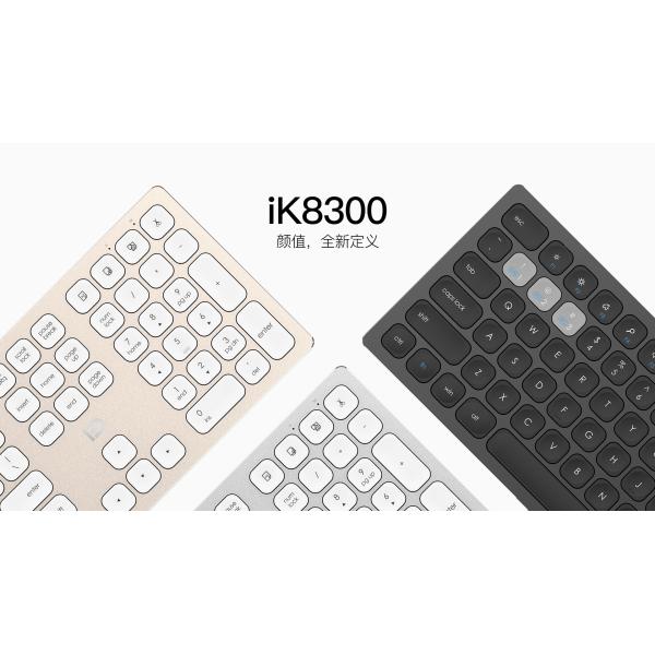 2.4G Wireless Mechanical Gaming Keyboard Chocolate 104 Keys For Business / Home