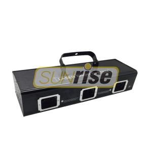 China 3 Head Pattern Laser Light Bar 40W Sound Active , TTL Modulation Signal on sale