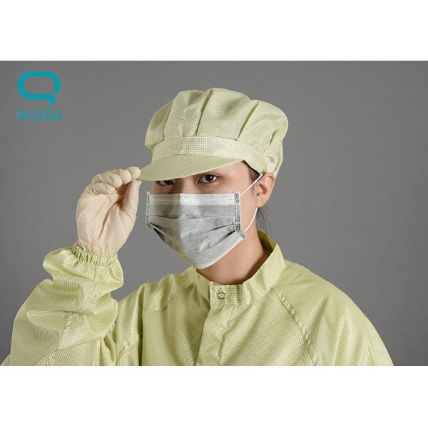Industrial Cleanroom ESD Smock For Static Contamination Control Size M - 4XL