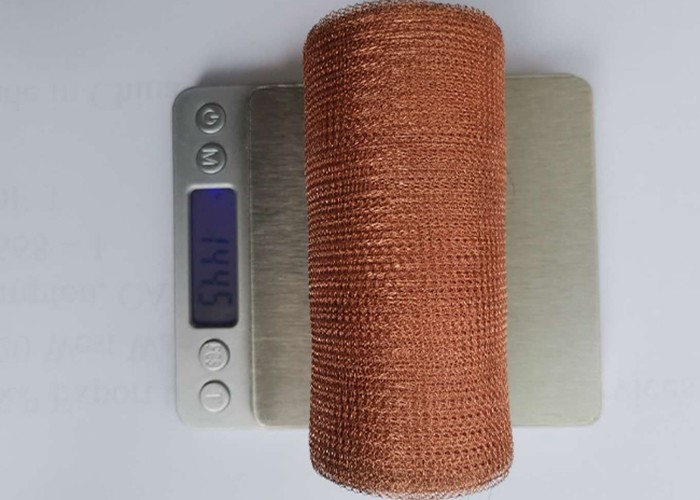 China Pure Copper Mesh For Mouse Rat Rodent Control Stuff Fit Copper Mesh 4&quot; X 40 wholesale