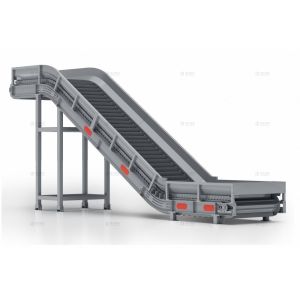 Buy cheap Energy Saving Conveyor Equipment Metal Chain Conveyor For Plastic Recycling from wholesalers