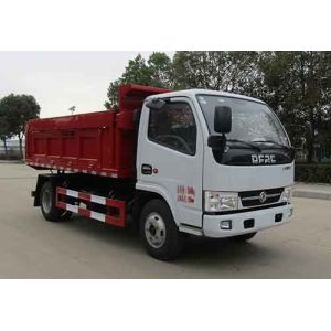 China Euro V Garbage Trash Dump Truck Front Loader 81kw 110hp wholesale