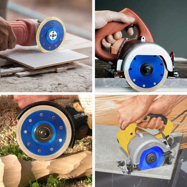 4.5 Inch Diamond Saw Blade for Porcelain Tile Wet Cutting