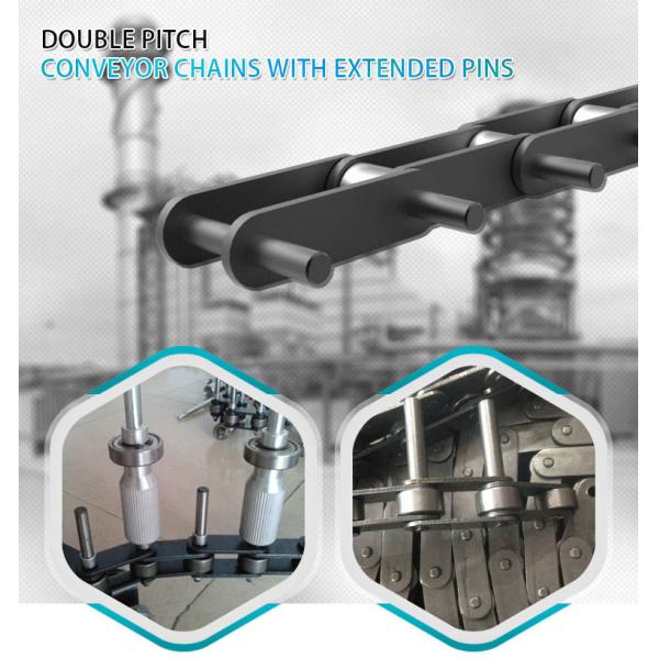 C2060 C2080 Double Pitch Conveyor Chains With Extended Pins