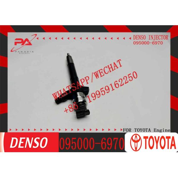 High Performance Fuel Injector 095000-6970 Common Rail Injector 23670-51040 for TOYOTA
