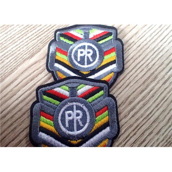 Durable Colorful Embroidered Patches Of Brand Logo For Garment