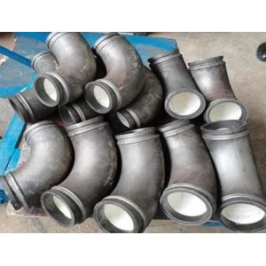 China Customaztion Concrete Pump Pipeline Accessories Arc Shaped Ceramic Design wholesale