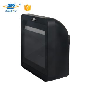 Desktop Orbit Omnidirectional Scanner , Hand Free Auto Barcode Scanner
