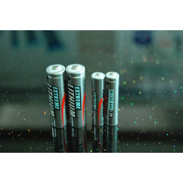 Quality AA2900mAh 1.5V Primary Lithium Battery LiFeS2 Cylindrical Lithium Batteries for sale