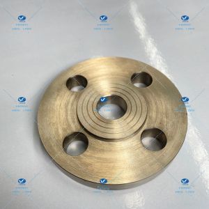 ASTM B348 Gr2 DN15 Slip On Titanium Flanges Threaded Socket Welding Flange