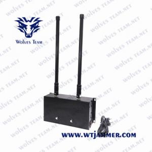 China Omni Directional Antennas Wifi Jammer 30m 2.4g 5.8g Metal Enclosure on sale