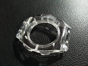 China Transparent Watch Case Sapphire Cover Glass Wear Resistance Polished Surface on sale