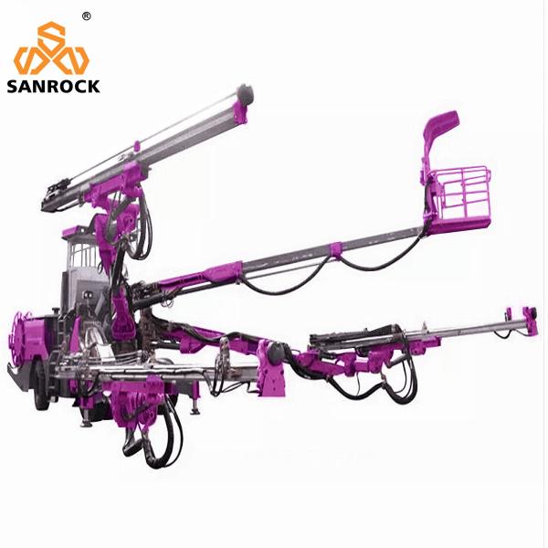 Tunnel Excavation Rock Drilling Rig Mining Equipment Jumbo Underground Drilling Machine