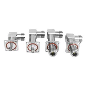 90 Degree Flanged Joint Copper-made S In N Connector For Drone System Device