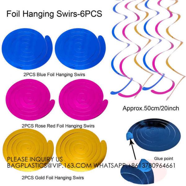 Paper Birthday Banner Tissue Paper Honeycomb Pom Pom Happy Birthday Party Decorations