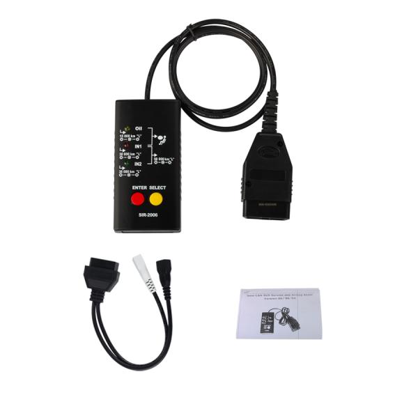 OBD2 Interval Display Airbag Reset Tool For Multi Brand Cars Black Color