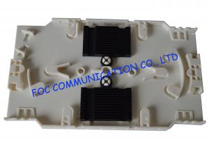 China 12 Slots White Fiber Optic Patch Panel For Optical Fiber Communication Networks on sale