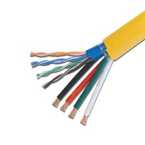 China Composite Communication Rg6 Cat6 Cat5e Optical Coaxial Cable wholesale