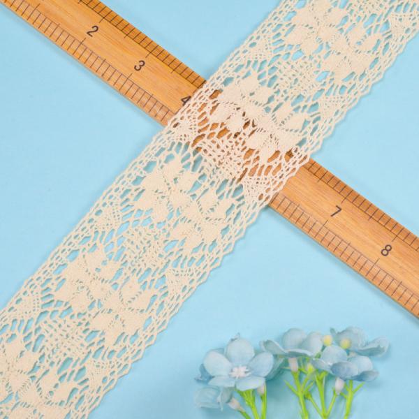 1/2 Inch Crochet Lace Ribbon Wedding Decor Package Sewing Cotton Lace Trim