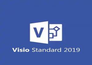 China Medialess Microsoft Visio Standard 2019 Product Key For Windows 10 1 PC wholesale
