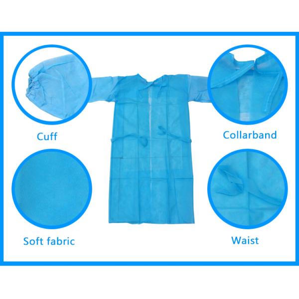 Anti Static 20G PE Disposable Isolation Gowns