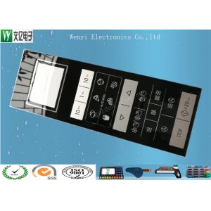 Buy cheap Silkscreen Print Capacitive Membrane Switch Panel For Household Appliances from wholesalers