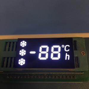 China White 3 Digit Seven Segment Display Common Anode For Refrigerator Controller wholesale