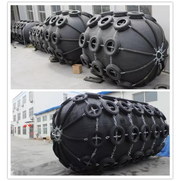 CCS 3300x6500mm Yokohama Pneumatic Marine Fenders Anti Collision